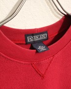 90s~ LANDS' END "Pique" Plane Sweat Shirt