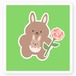 カンガルー　ステッカー