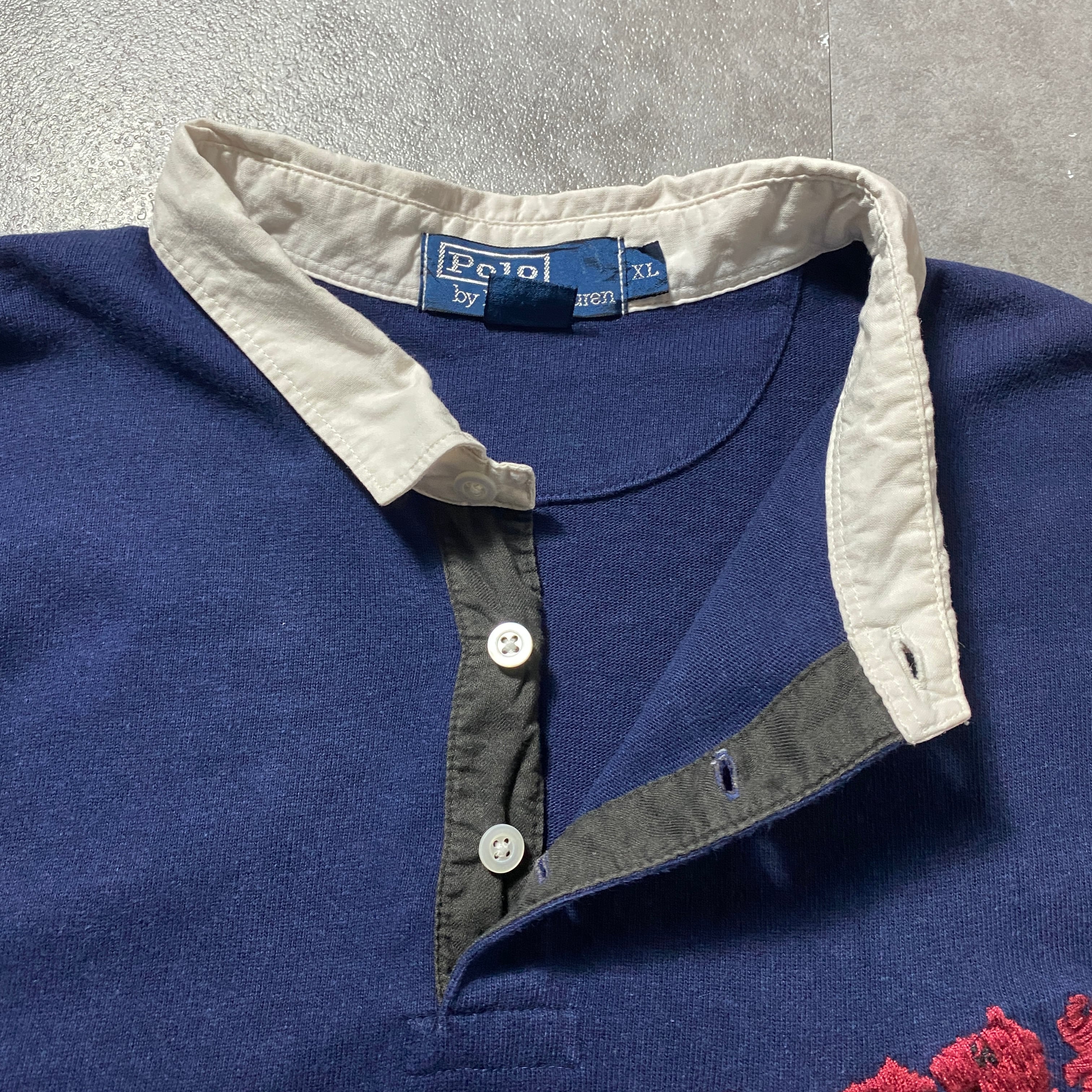 Size.XL】Polo by Ralph Lauren ポロバイラルフローレン ライオン 刺繍