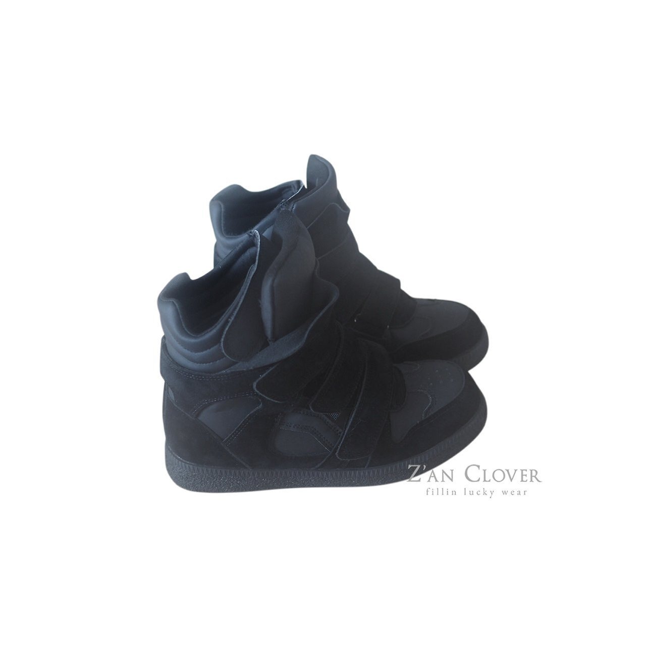 ZAN CLOVER［取寄］velcro hightop sneakers 26winter