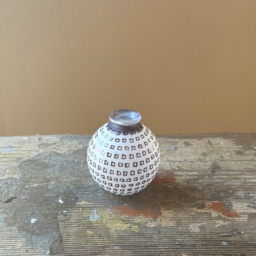 山崎 雄一　一輪挿しS    pebble