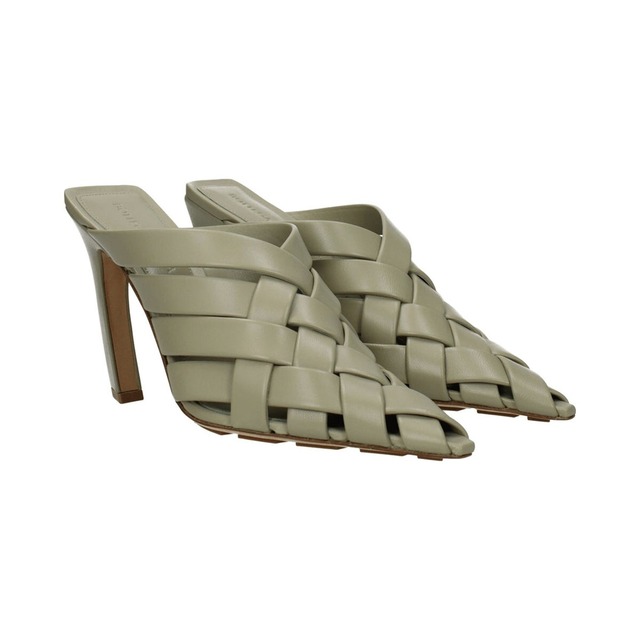 BOTTEGA VENETA ボッテガヴェネタ レディース サンダル レザー グリーン