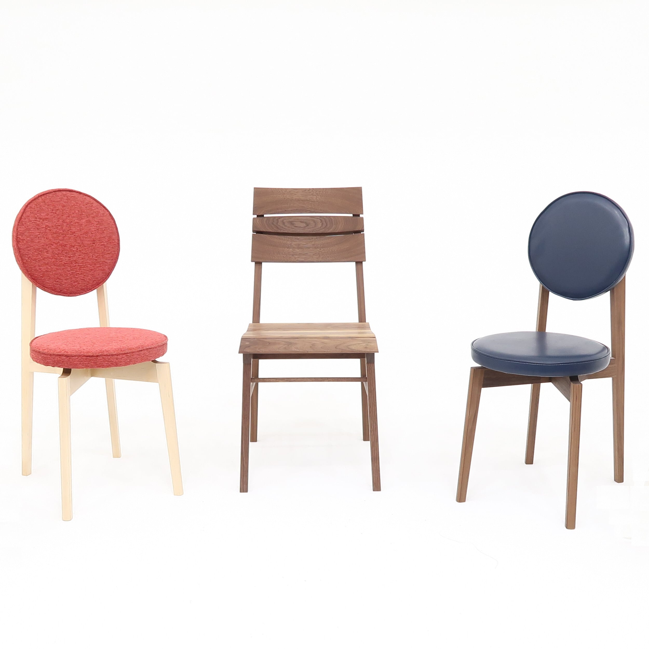 ダイニングチェア【木製椅子】天然木 天然無垢ウォールナット材