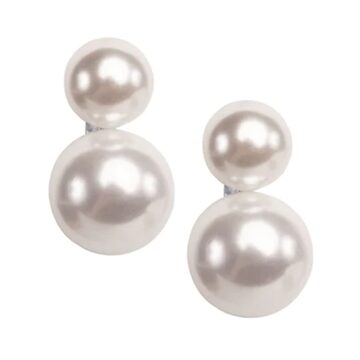 Elizabeth Bower】Pavet Pearl Earring シルバーイヤリング | Pay ID