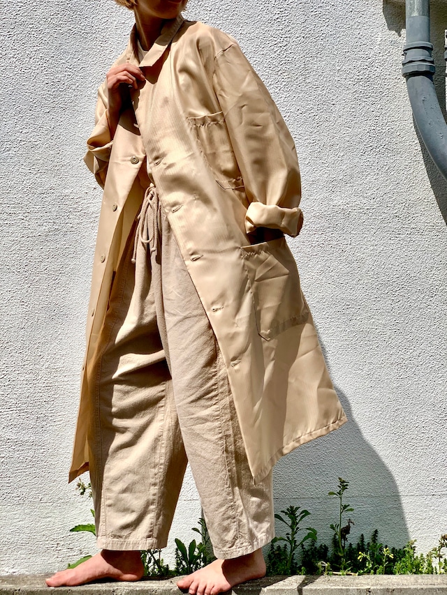 70‘s−old work shop coat“polyester” size42