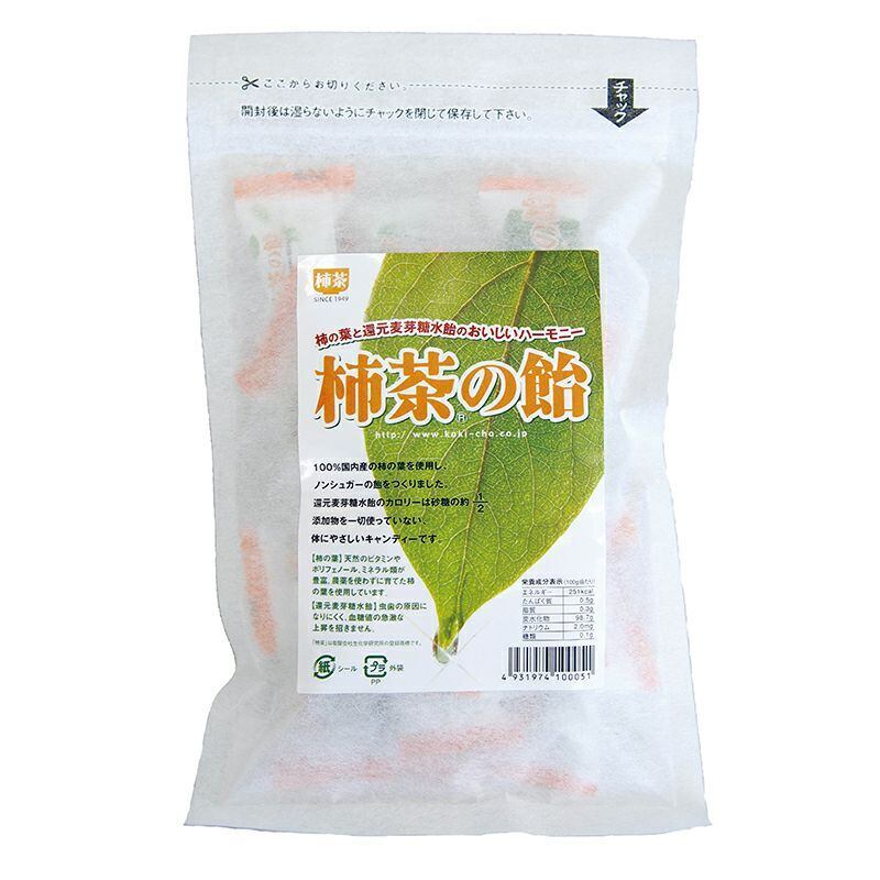 柿茶の飴(あめ) 80g