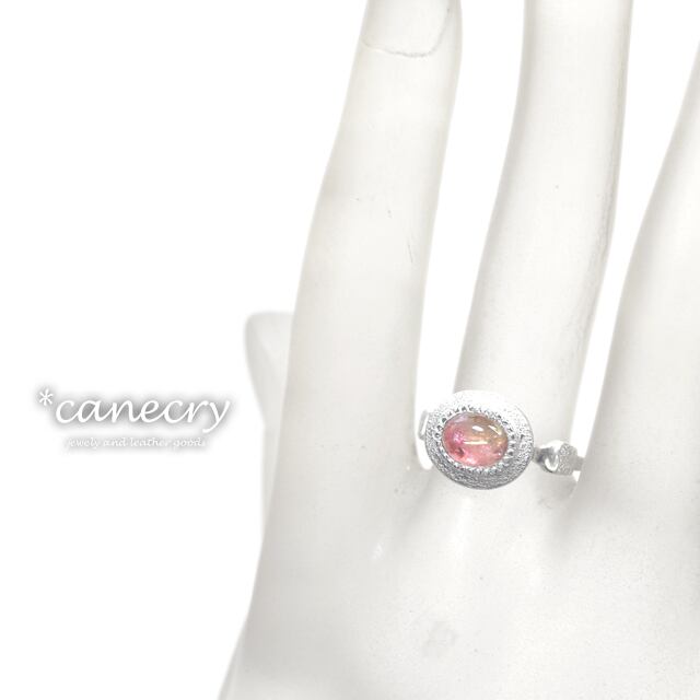 ピンクトルマリンのリング | 天然石ジュエリーの Canecry
