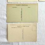 アンティークポストカード　風景　海辺　1920-1930年代　未使用6枚セット　19psa10-1