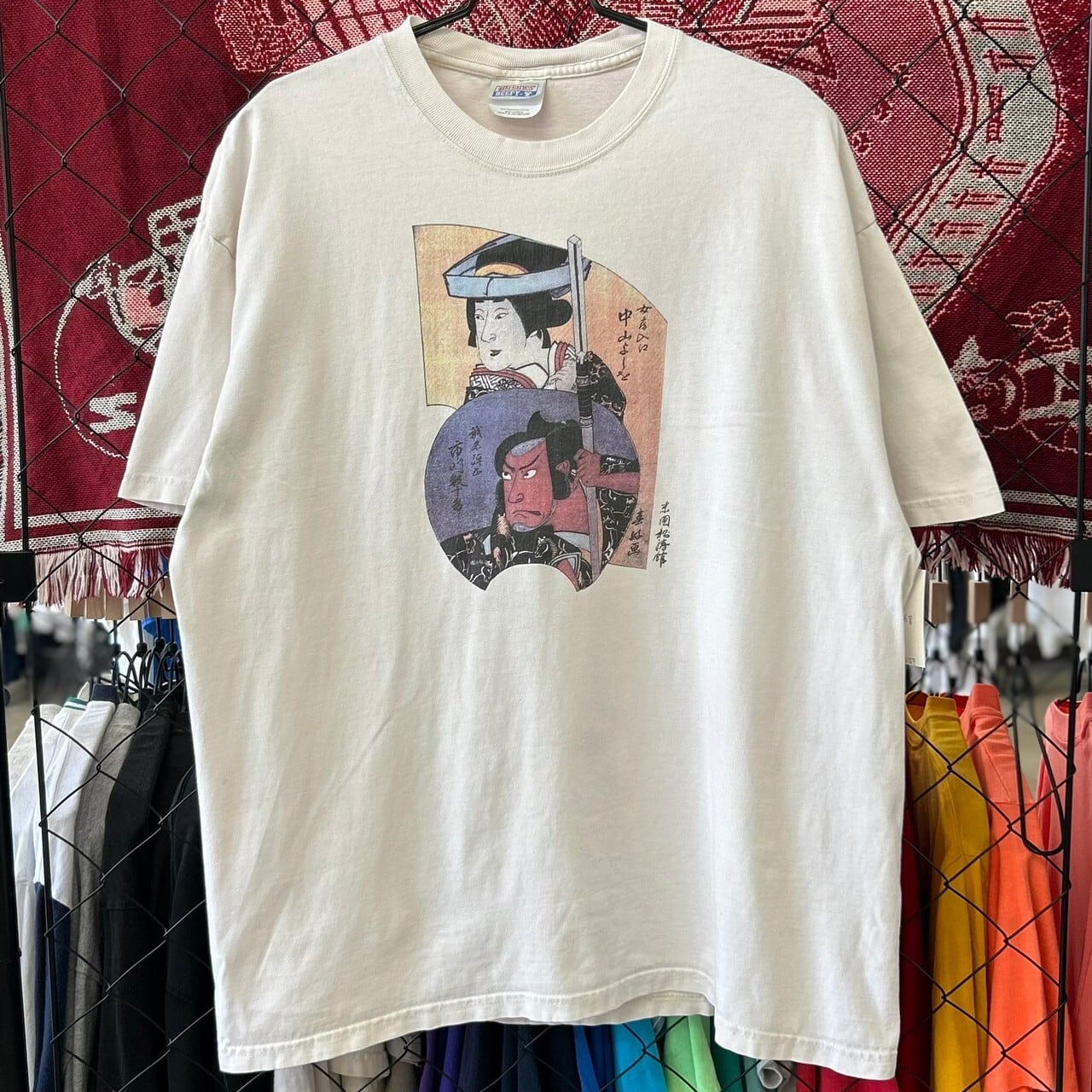 浮世絵 アート tシャツ 90s - Tシャツ/カットソー(半袖/袖なし)