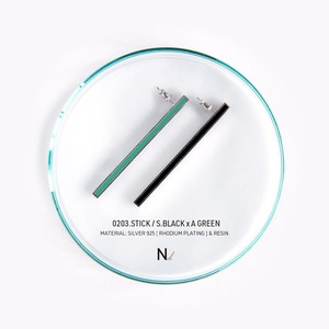 0203. STICK / S.BLACK x A GREEN