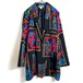 [KENSINGTON SQUARE] Vintage Art Pattern Light Jacket [1980s-] Vintage Art Pattern Light Jacket