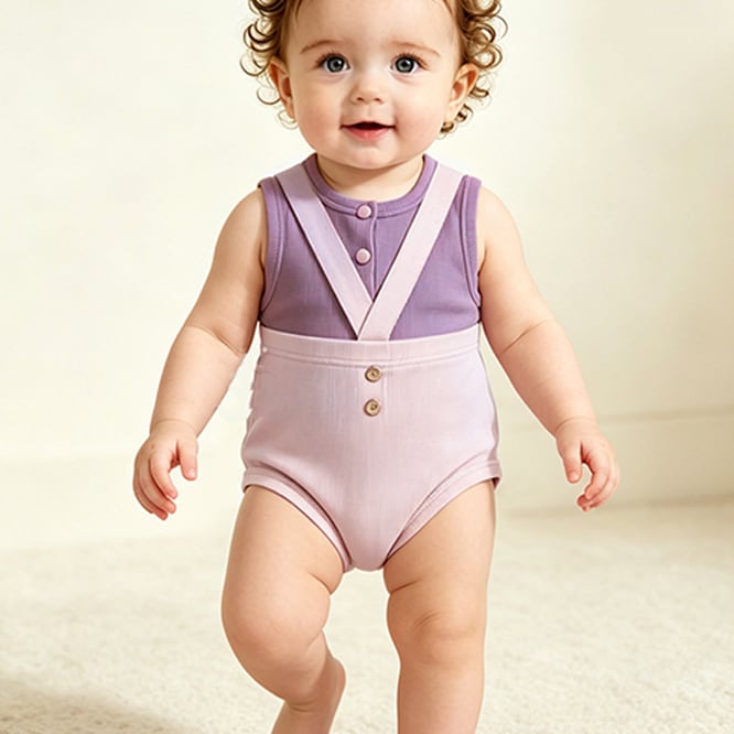 BABY】夏作モーダルコットンサロペットショートパンツ | 韓国子供服