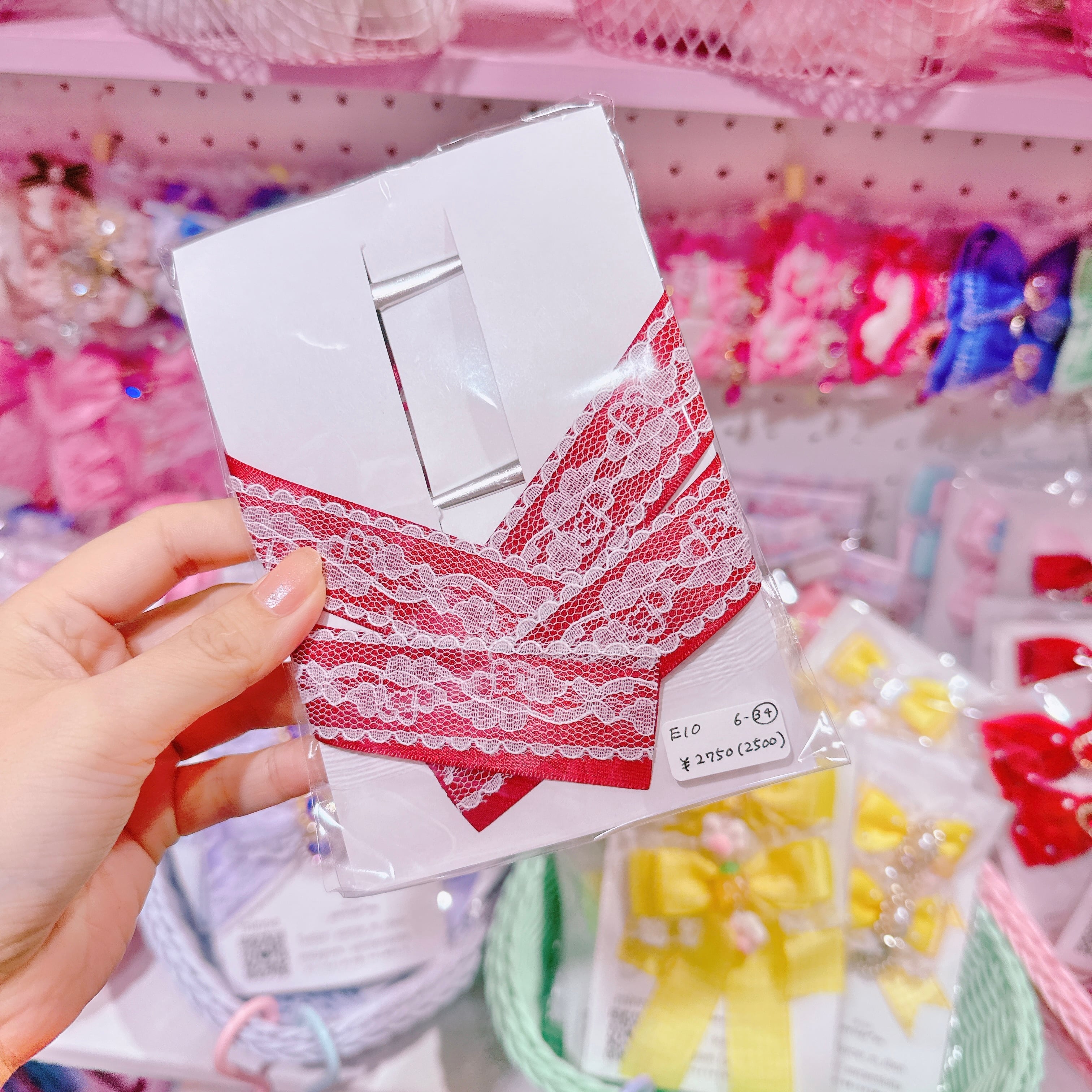 【E10】6-34ツインヘアクリップ