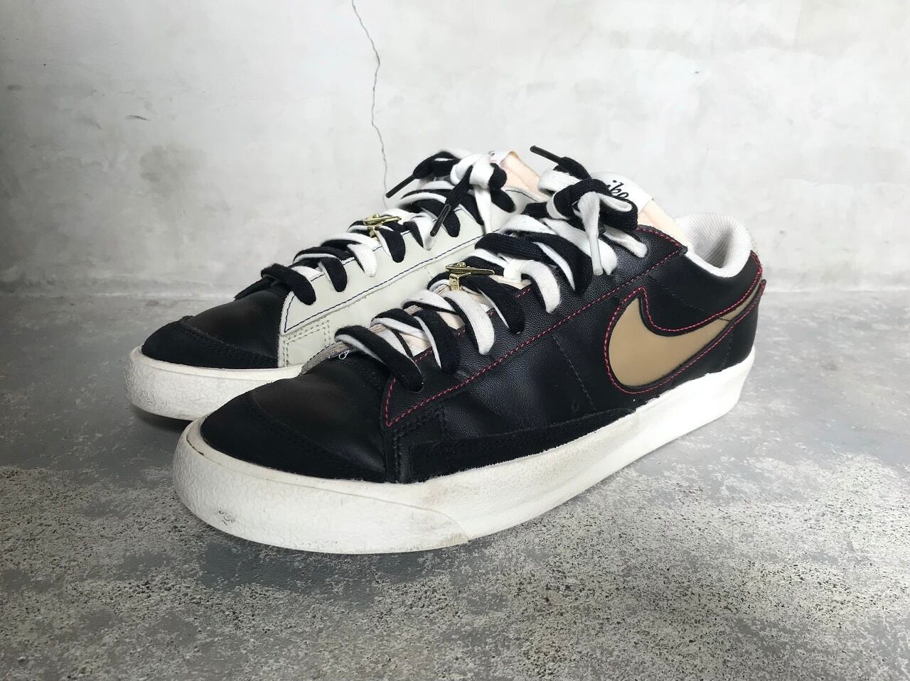 2021 NIKE BLAZER LOW 77 PREMIUM BLACK/NATURAL