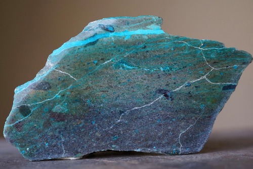 クリソコラ スラブ Chrysocolla Slab 5