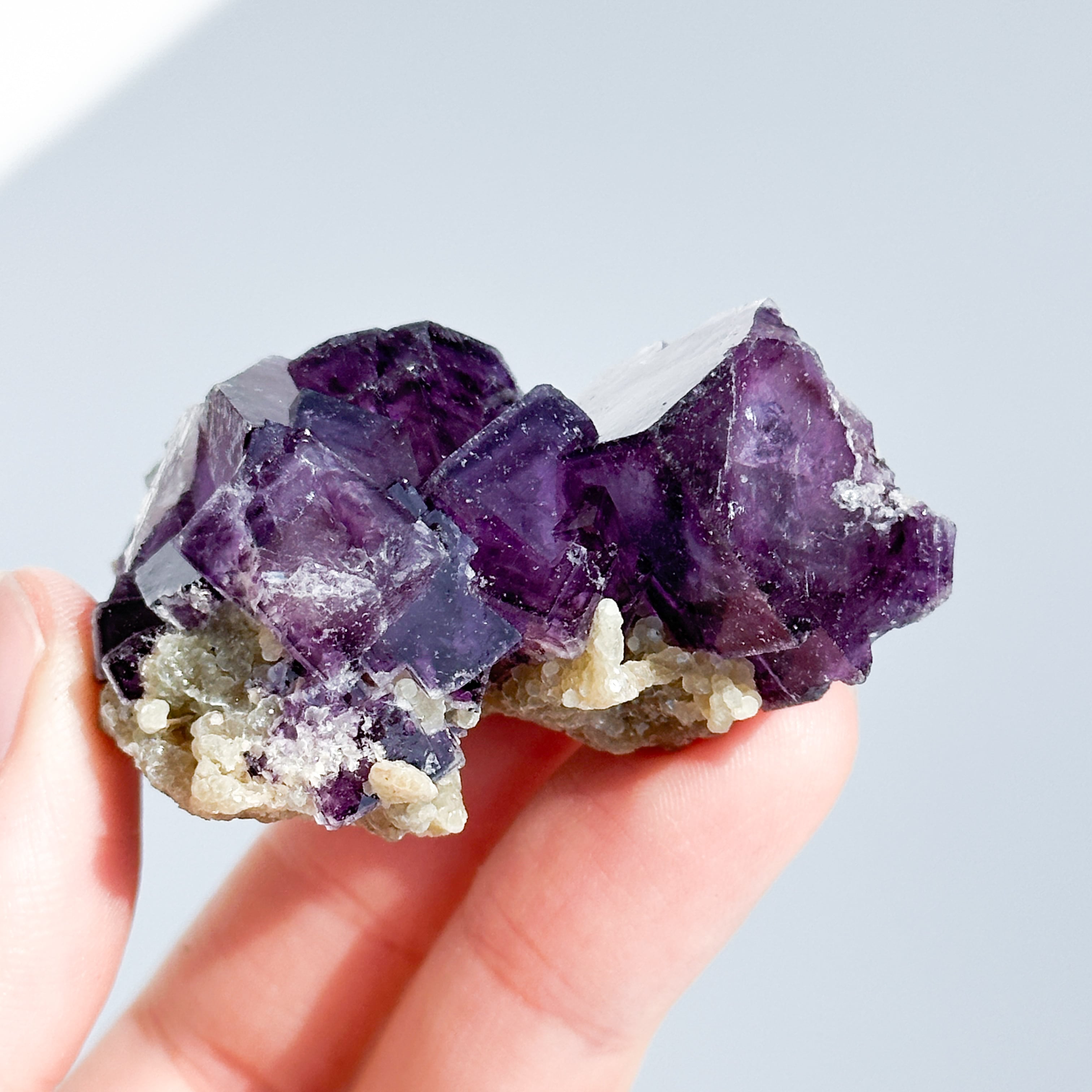 蛍光◎ヤオガンシャン産フローライト 原石04◇ Fluorite From