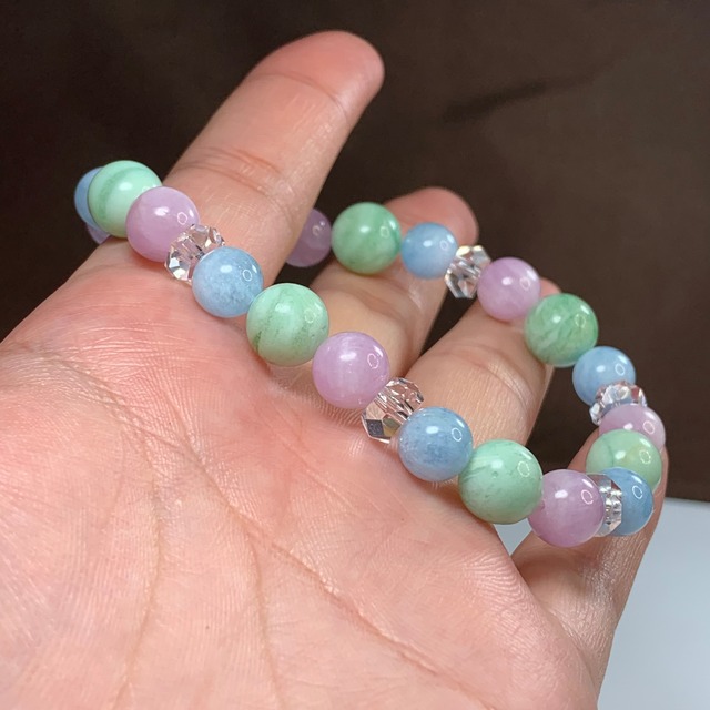 可愛いパステルカラー・デザインブレスレット