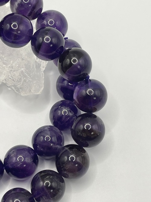 精神的な安定と癒し　〜アメジスト（紫水晶）〜　12mm・画像3