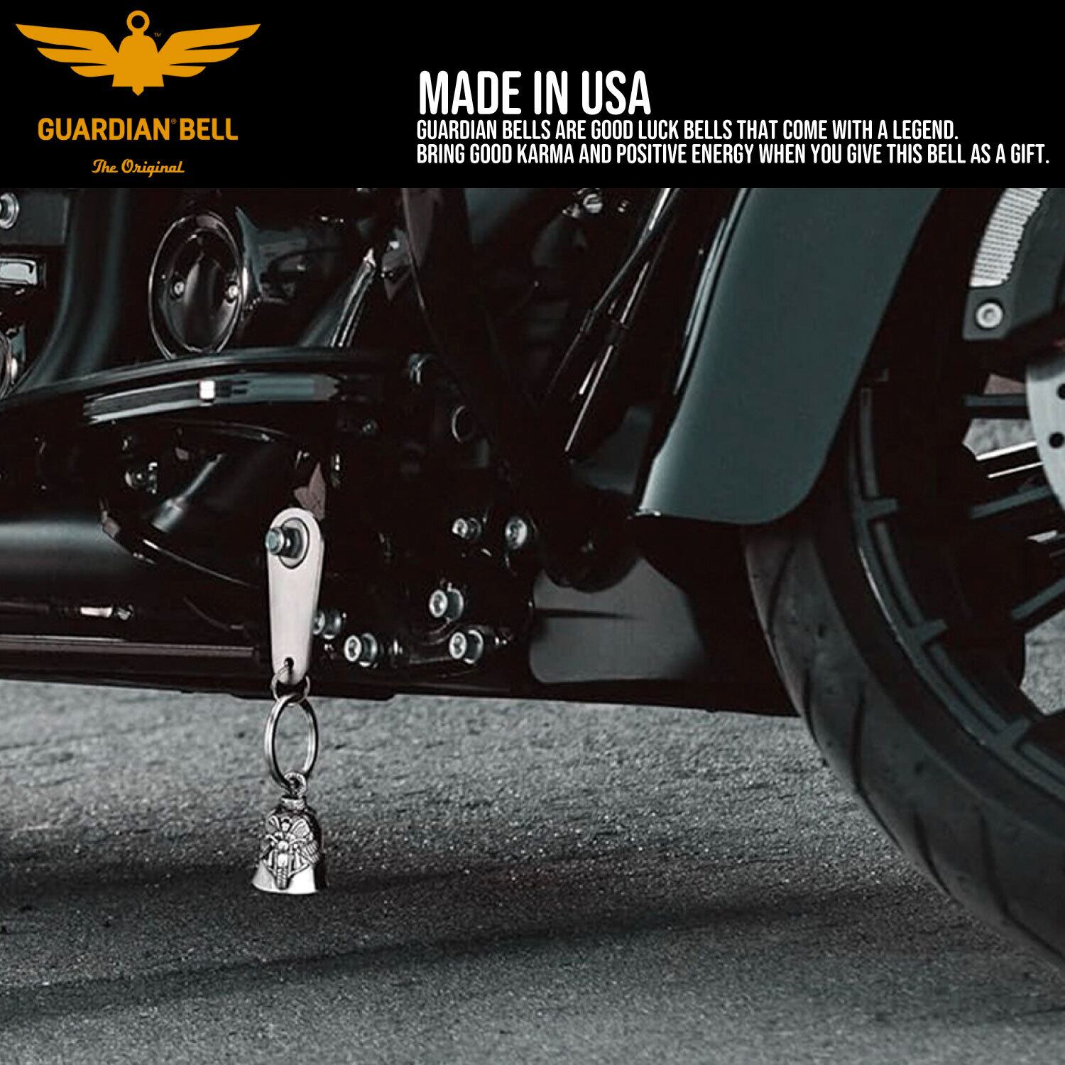 MADE IN USA】GUARDIAN BELL お守り 魔除け ガーディアンベル バイカー