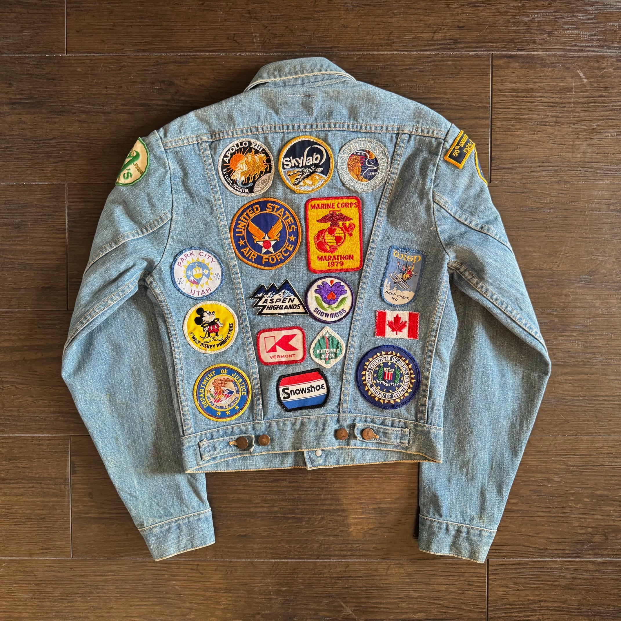 70s ”Wrangler” ワッペン デニムジャケット | American Wave, Vintage Shop