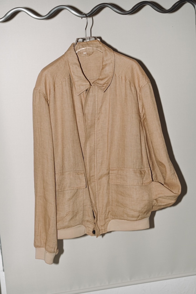 1990s linen blouson