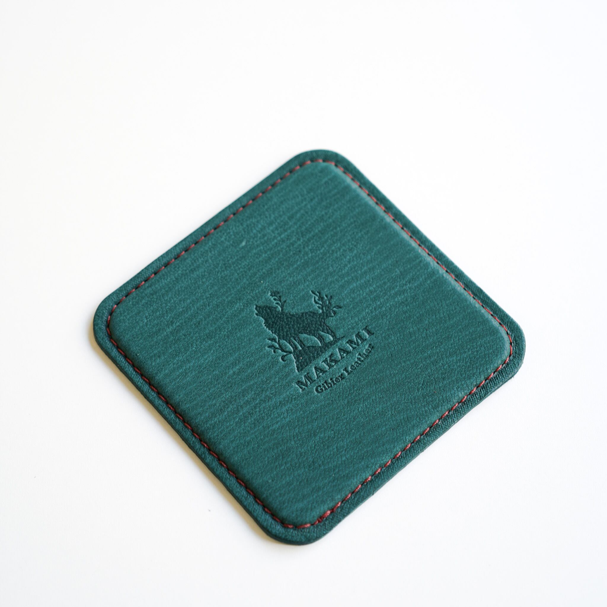 レザーコースター（鹿革） | makami