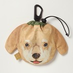 犬のウンチバッグ M【ダックスフント】 (クリーム色) 制菌・抗菌・防臭+消臭（デオドラント）加工布使用