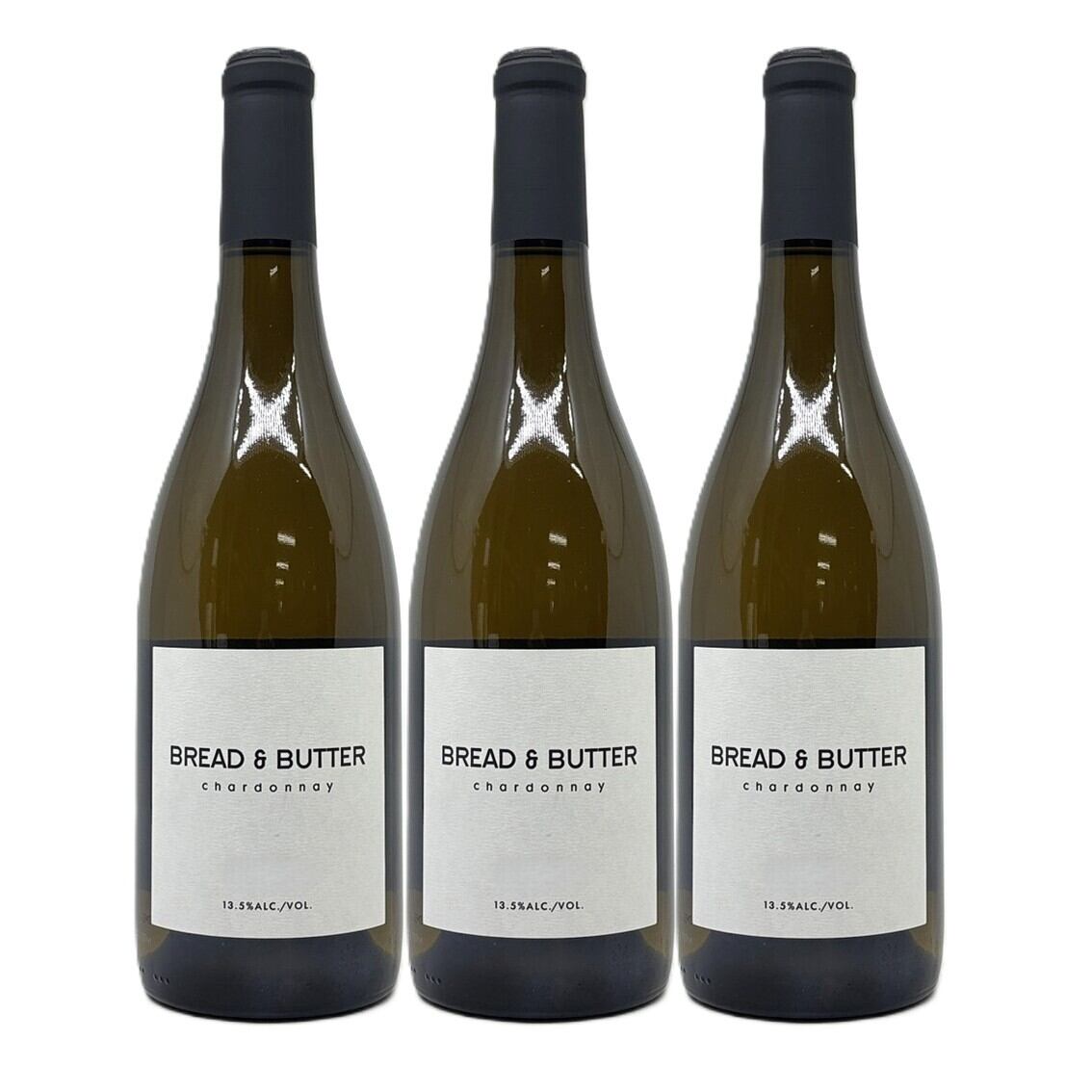 【オトクな3本セット】ブレッド&バター シャルドネ 750ml アメリカ 辛口 白ワイン Bread & Butter Chardonnay