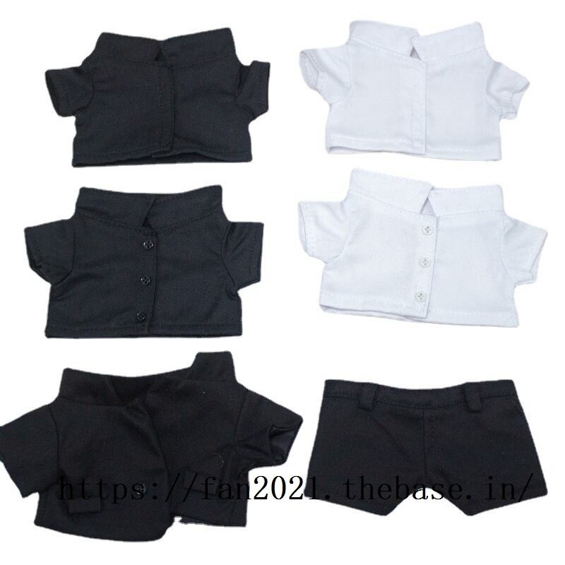 3点セット 紳士服スーツ 20CM ぬい服 シャツ ジャケット 3点セット 紳士服スーツ 20CM ぬい服 シャツ ジャケット