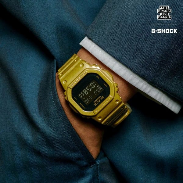 【人気商品】国内正規品 CASIO G-SHOCK カシオ Gショック BlackEyePatchコラボ ショックレジスト 20気圧防水 メンズ腕時計 DW-5600BEP-9JR