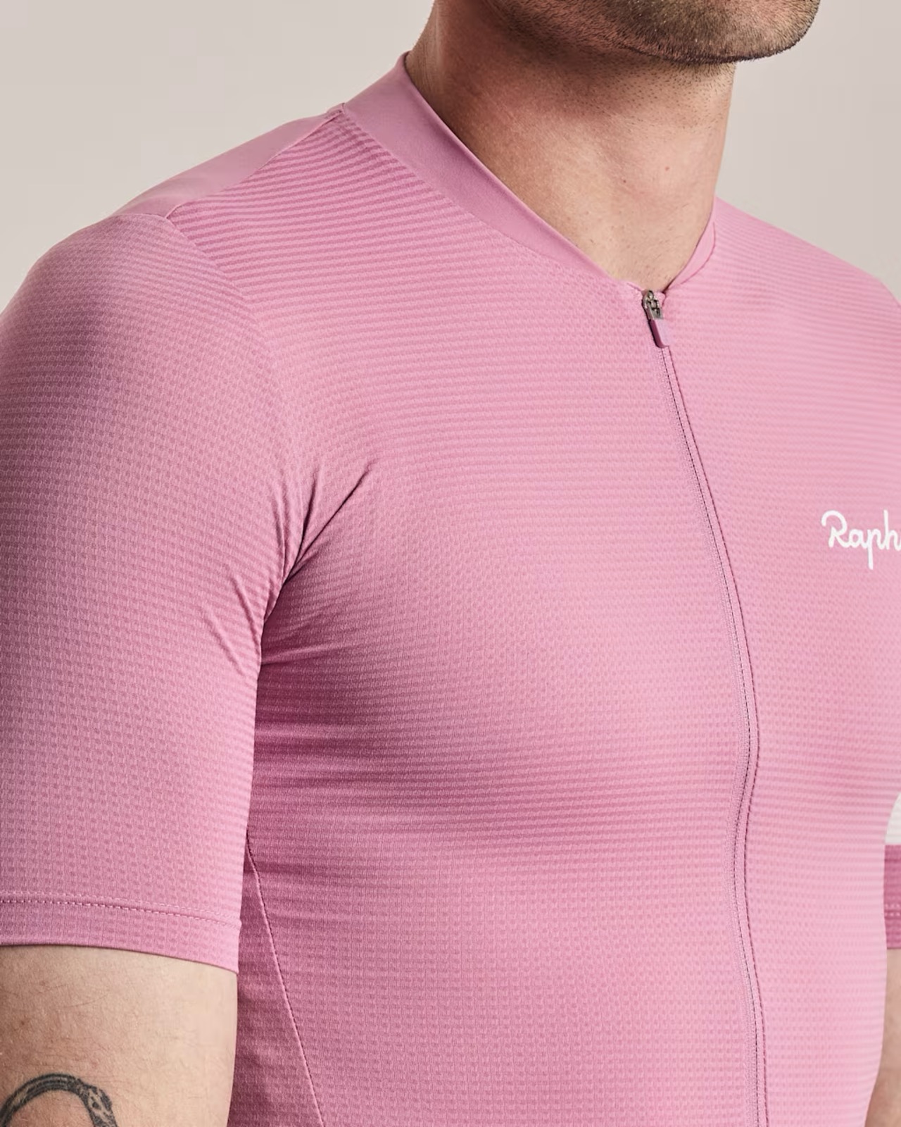 RAPHA Men's Core Lightweight Jersey DUSTY MAUVE/WHITE