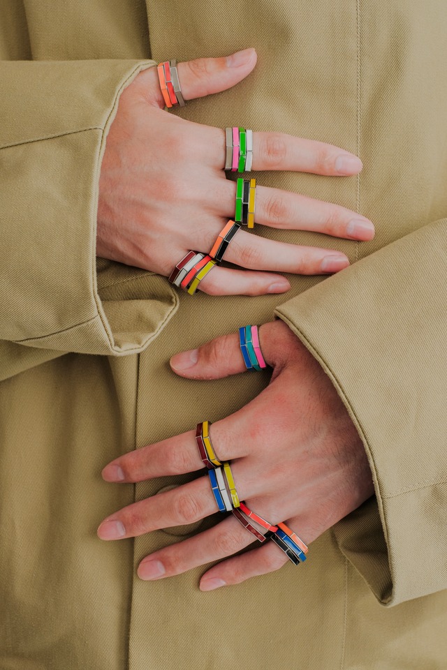 【cibili】Handpaint ring