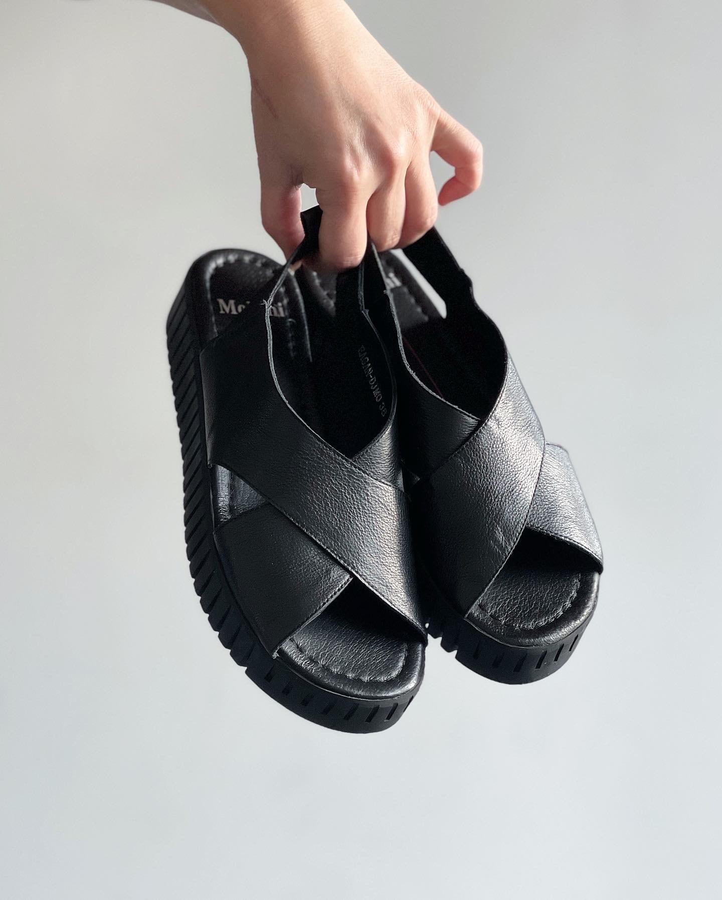 mollini サンダル Mollini Platform leather sandals | mambo ladys