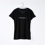 SS | model002 | Standard | 50/50Tシャツ| ブラック for women