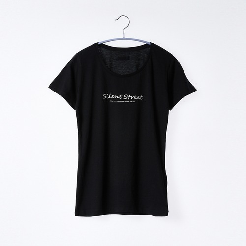 SS | model002 | Standard | 50/50Tシャツ| ブラック for women