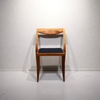 ACTUS アクタス porada ポラダ ARLEKIN アーレキン ダイニングチェア アームレス チェア 椅子 ファブリック チェリー材 イタリア製 ヴィンテージ ミッドセンチュリー ラグジュアリー