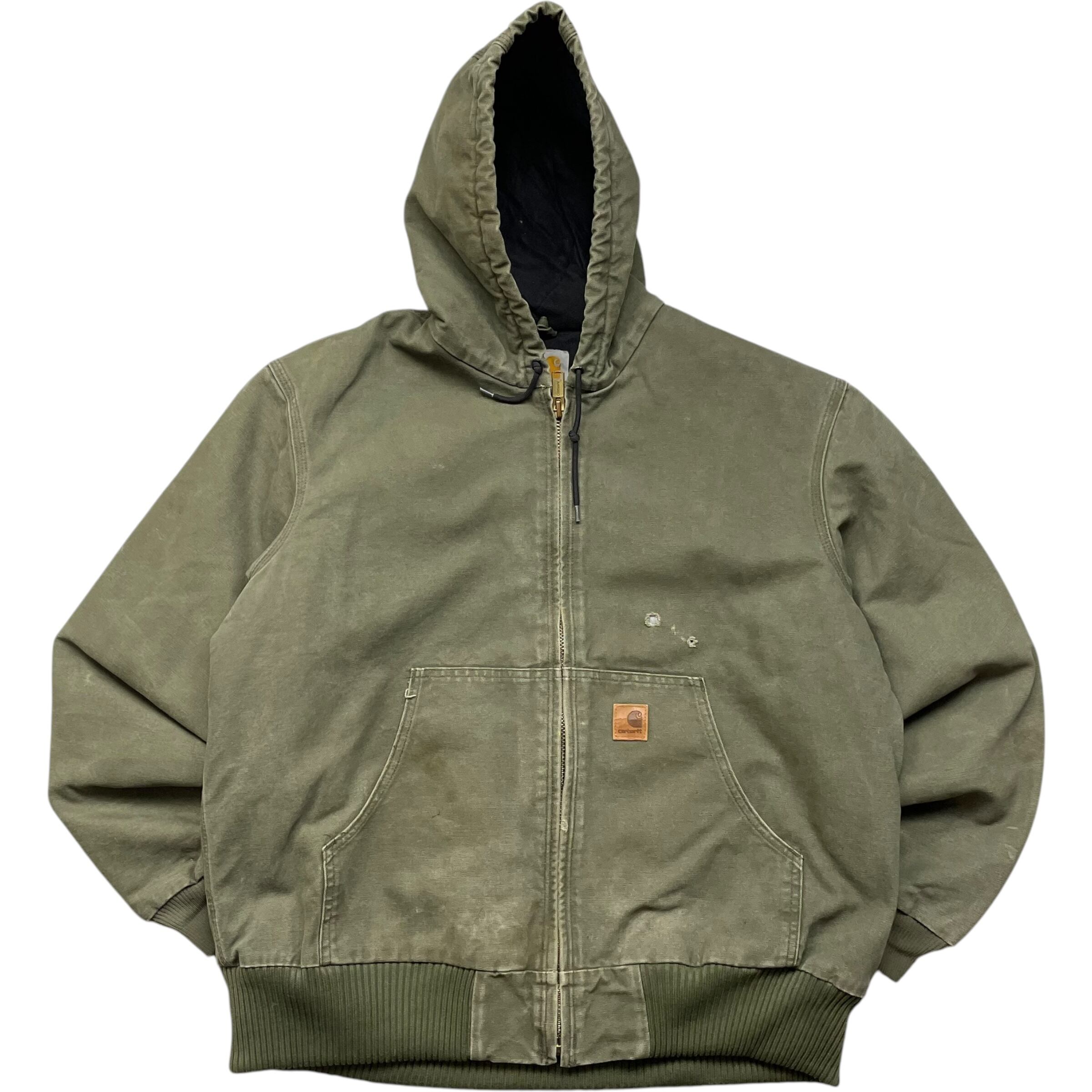 《L》 Carhartt カーハート アクティブジャケット ダックジャケット モスグリーン no.5695