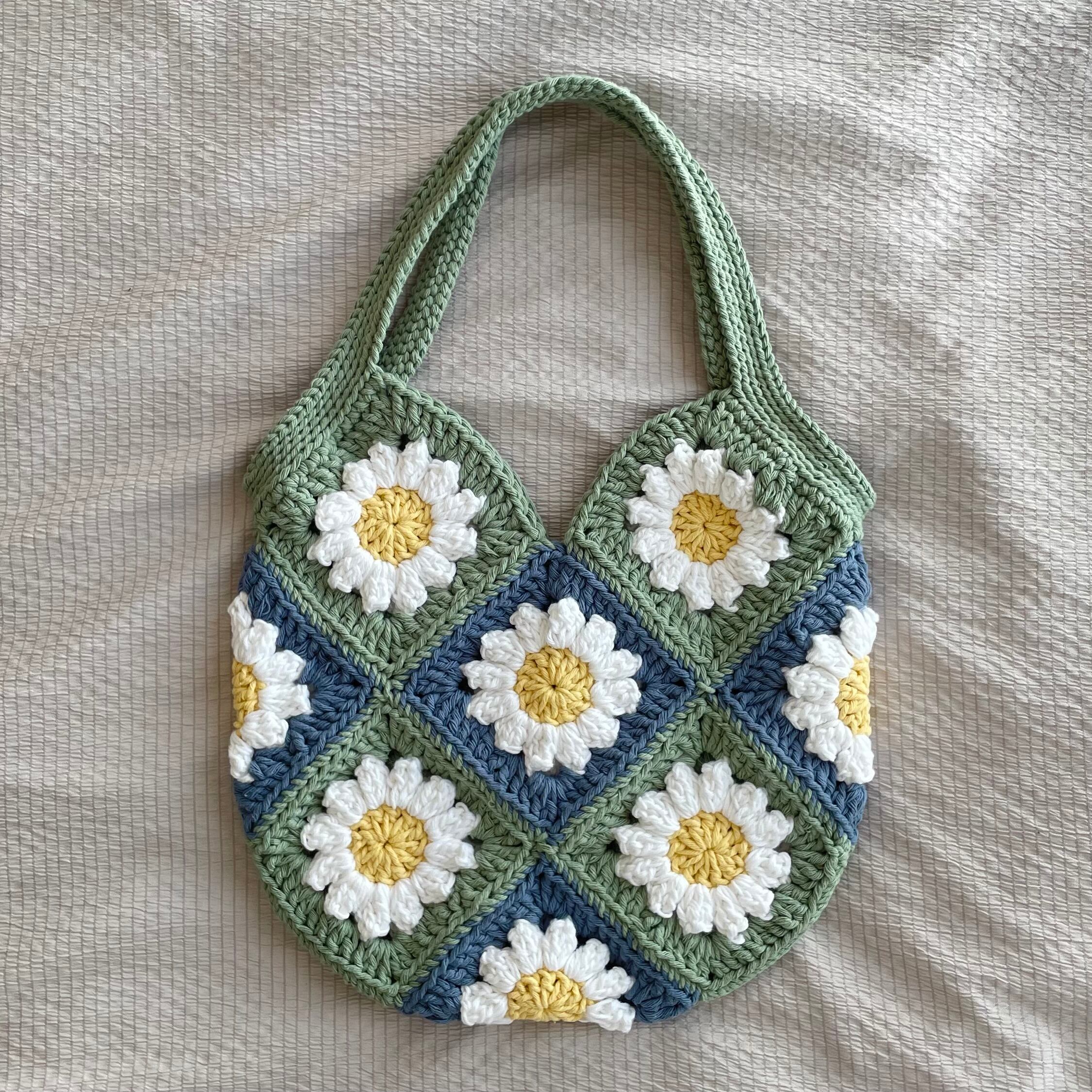 ビーズバッグ ハンドバッグ 和装 総ビーズ 白 ピンク 花柄 がま口 | Pay ID