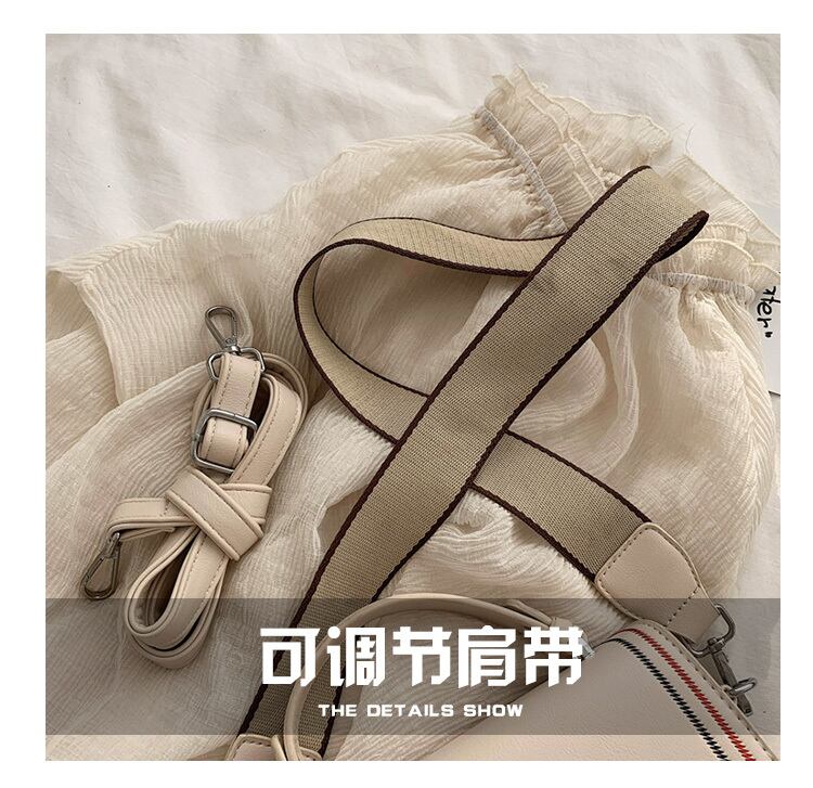 バッグ女性バッグ2020新しいファッションブロードバンドショルダーショルダーメッセンジャーバッグネット赤野生テクスチャ小さな正方形バッグ Tiancai_Wing_Bag6032672