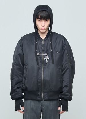 【26AW | MEN】 SHOOP (シュープ) / ジャケット / REVERSIBLE SAFETY PIN MA-1 JACKET / SHFW26017