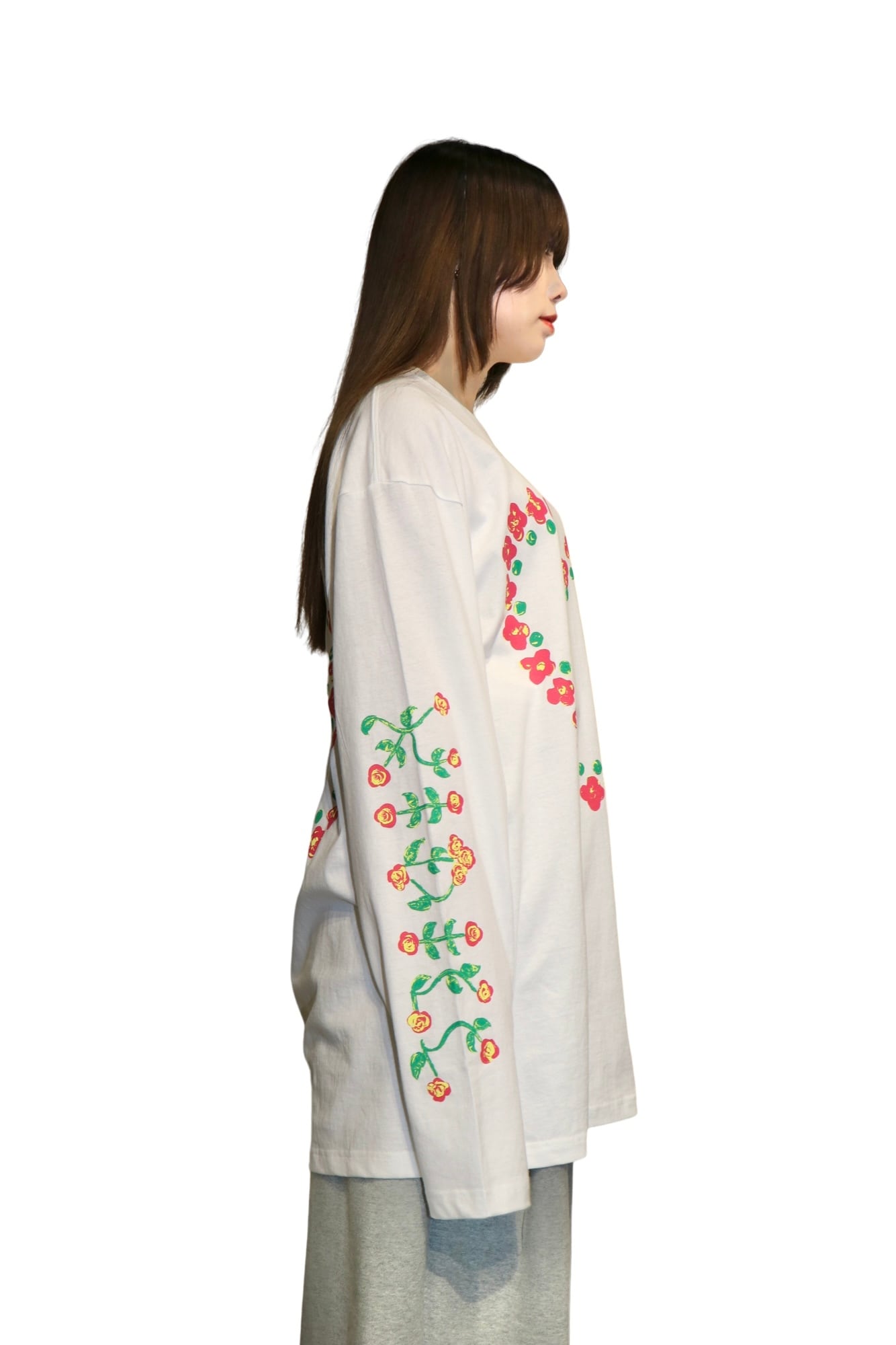 ぱ*！様 kidill キディル ROSE LONG SLEEVE T-SHIR KIDILL ROSE LONG