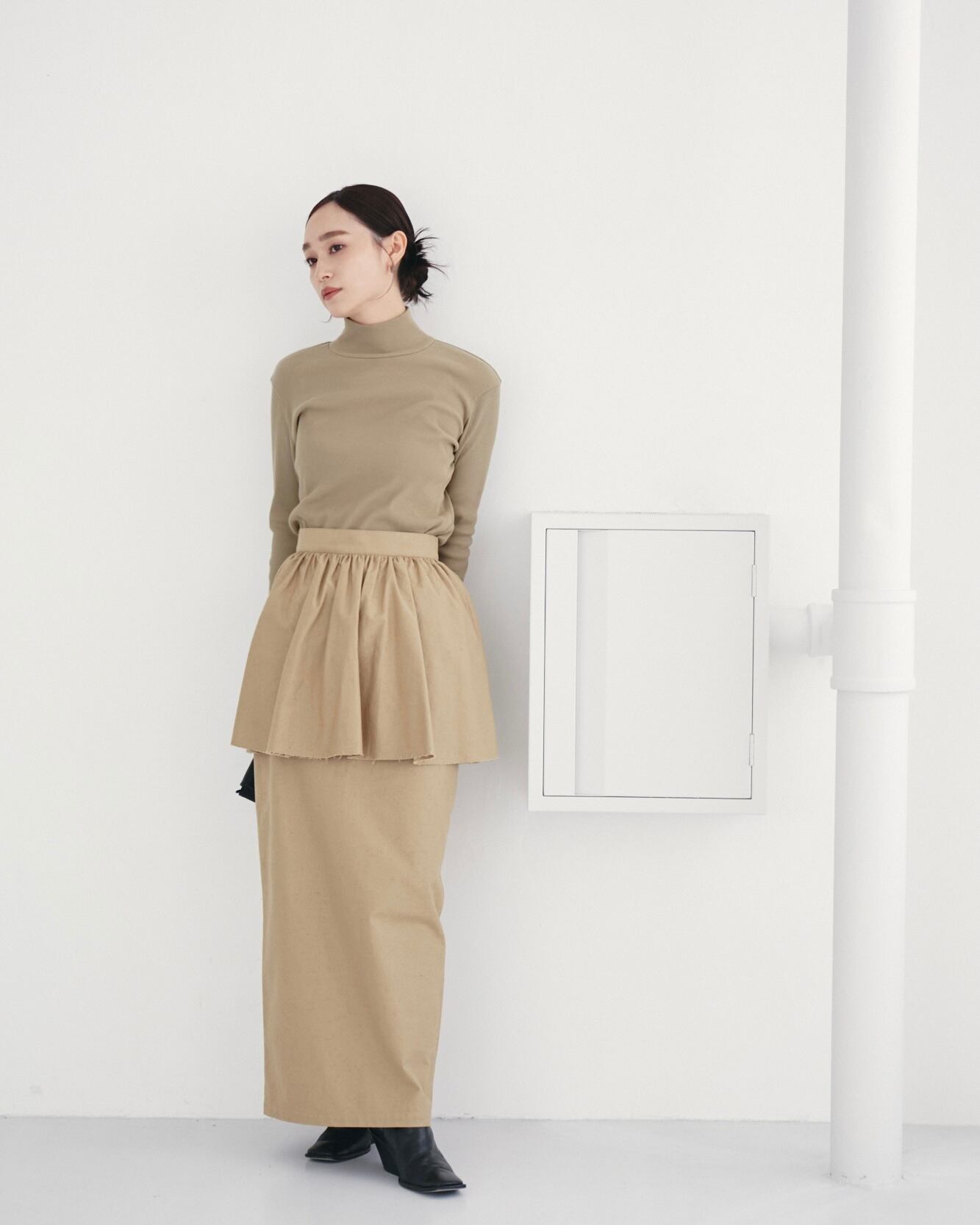 Hella】 FLARE TIERED PENCIL スカート スカート