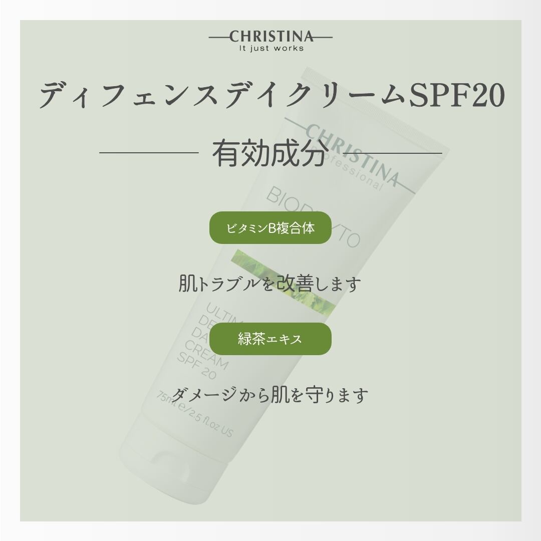 クリスティーナ ビオフィート ディフェンスデイクリームSPF20