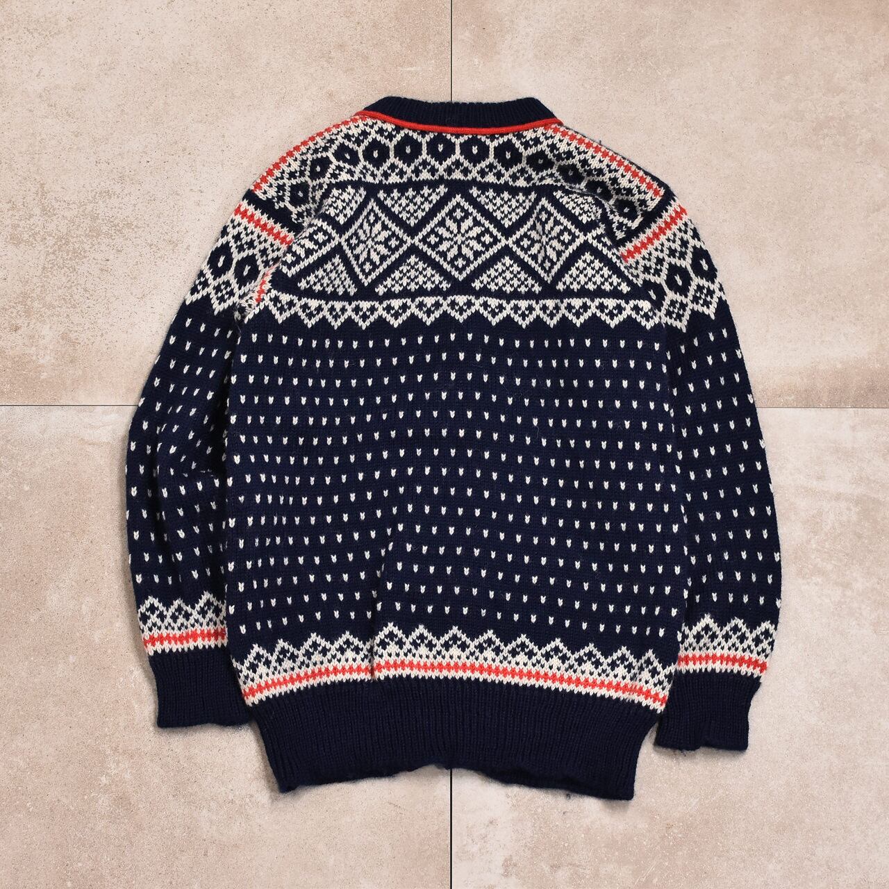 70～80s A.S DALE FABRIKKER Nordic cardigan | 古着屋 grin days