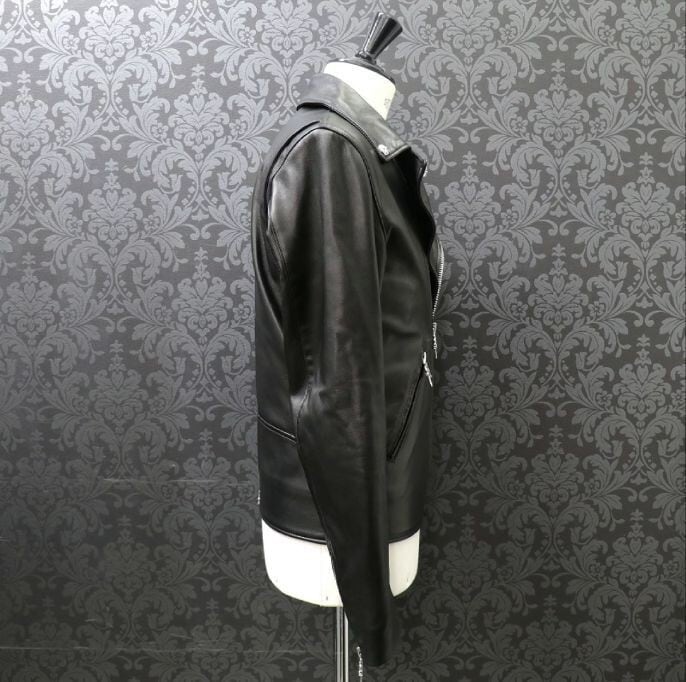 CHROME HEARTS クロムハーツ ベーシック・モト ダブルレザーライダース