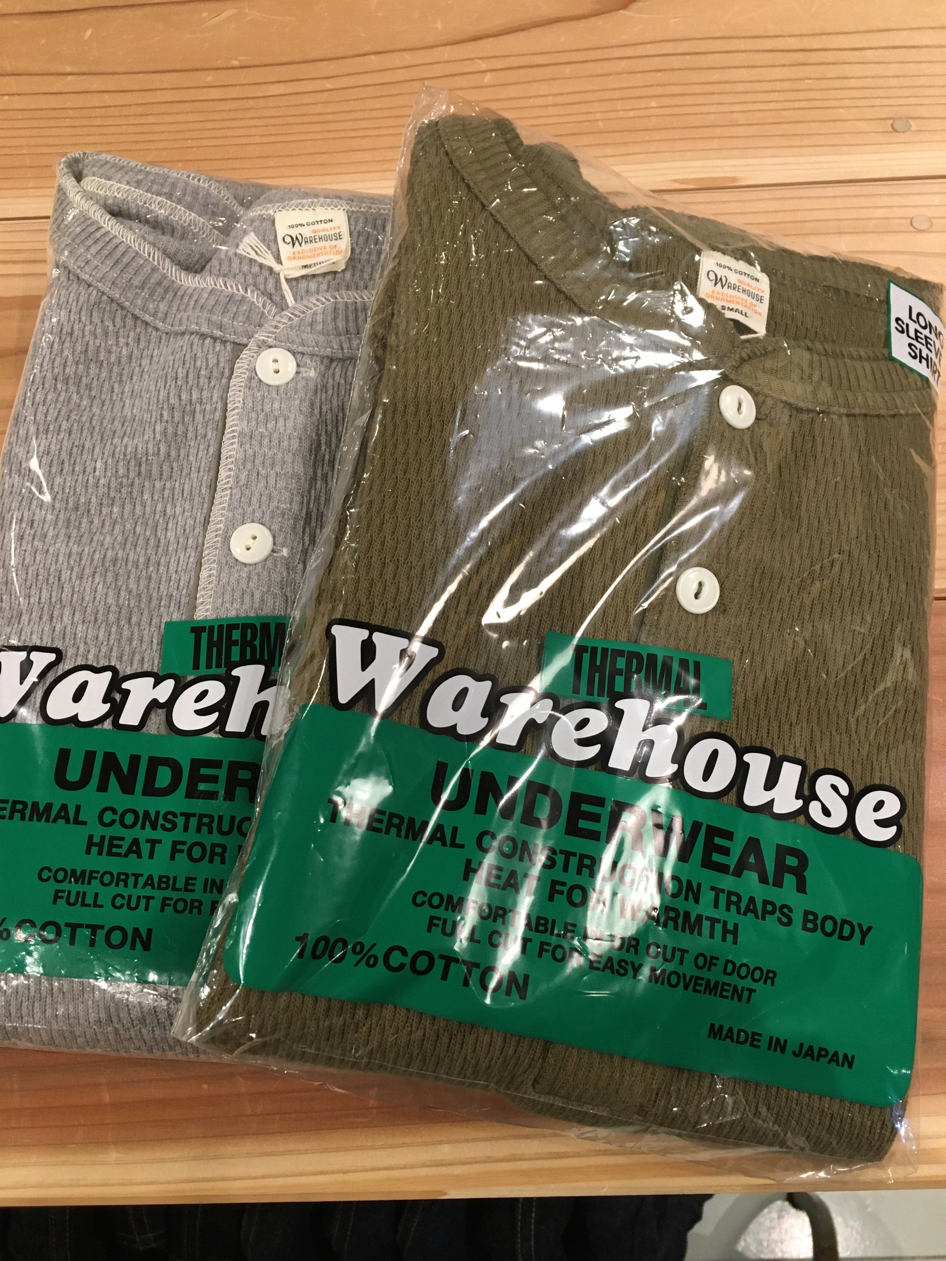 WAREHOUSE 5904 HENLEY NECK (サーマル） | union online shop