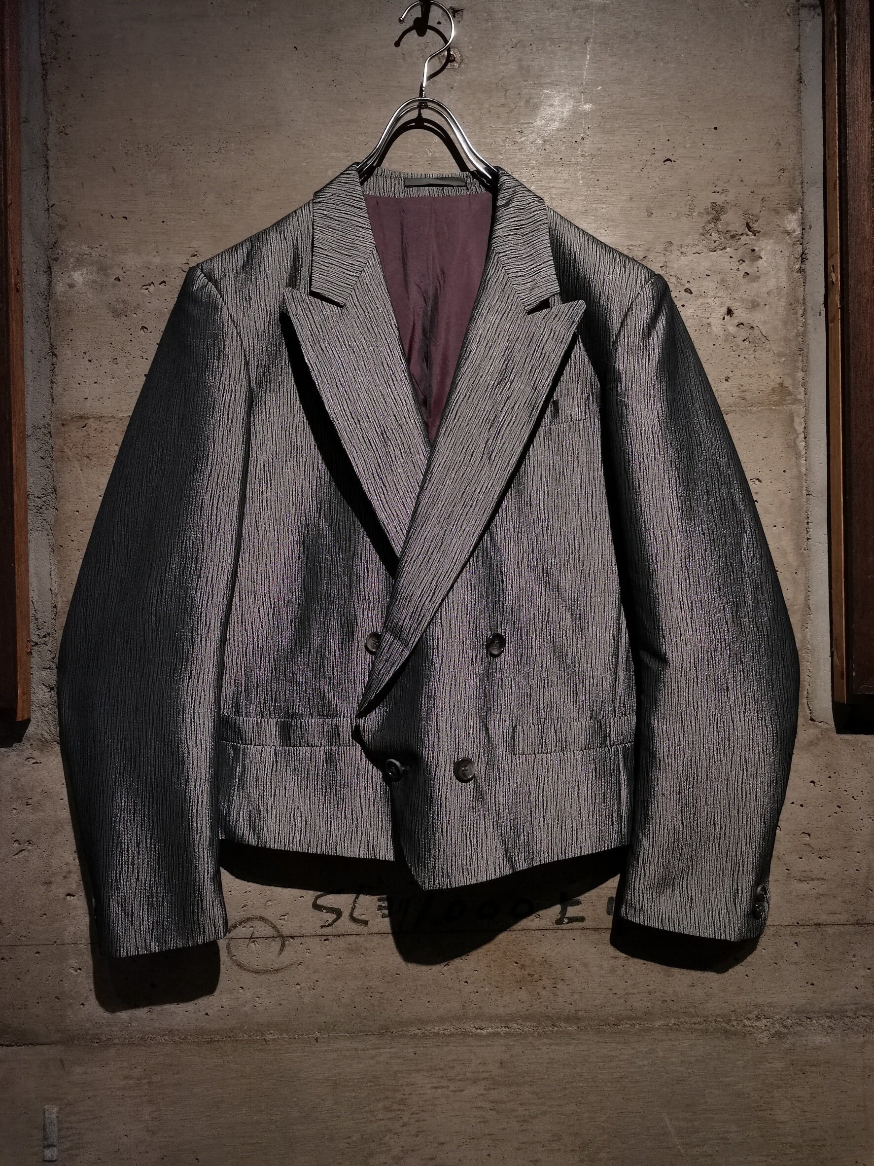 vintage short length tailored jacket - テーラードジャケット