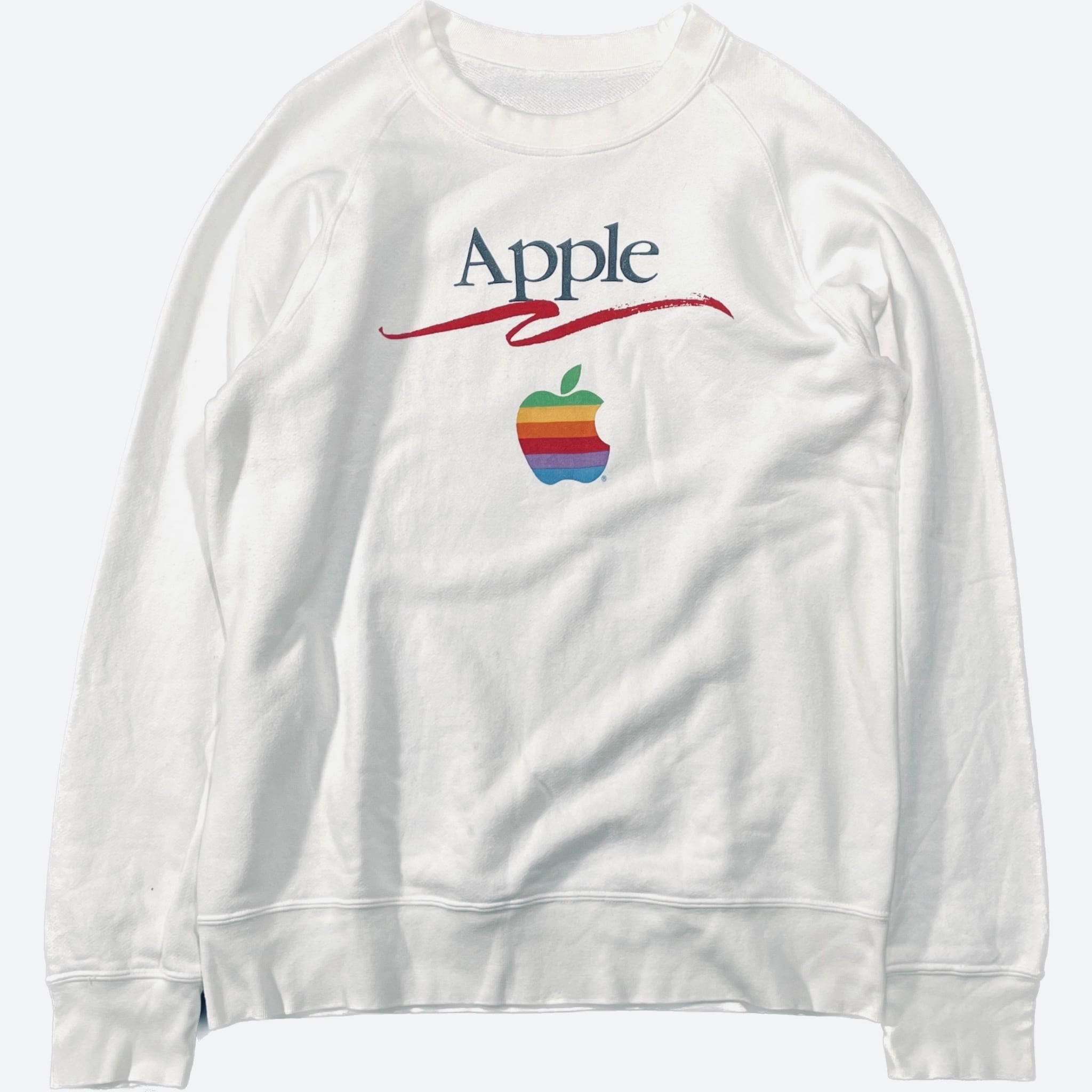 80s? Apple Rainbow Sweat アップル レインボーロゴ スウェット