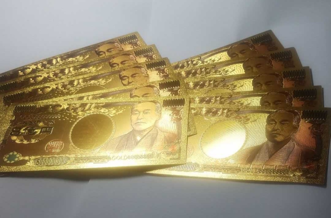 金箔八億円札10枚セット | 愛ショップ 