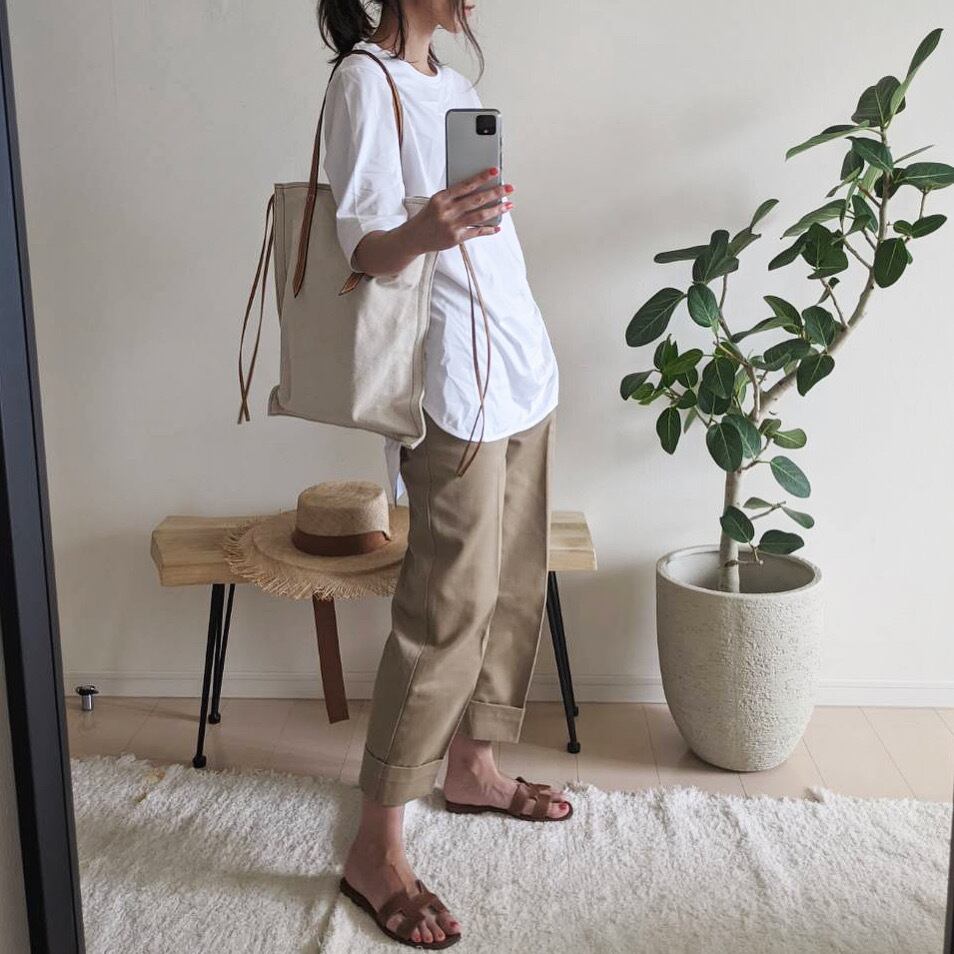 【良品】ayako Eco suede ToteBag M キャメル